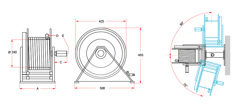 Dimensioned drawing BT 5.10.06